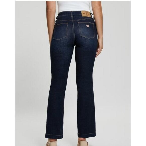 Guess Sexy Boot Mid Rise Jeans Size 25 - Picture 3 of 10